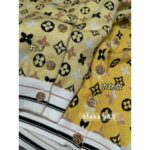 LOUIS VUITTON   2024 SS Early Autumn New Collection  Classic Lucky Grass Printed Logo Yellow Short Jacket for Women. loose coat - Image 24
