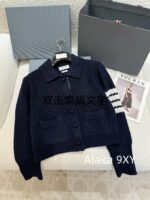 Super cute TB College styleFull wool lapel cardigan jacket with two colors available for original customization - Image 12