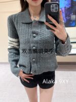 Super cute TB College styleFull wool lapel cardigan jacket with two colors available for original customization - Image 32