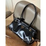 Prada doesn't clash with unpopular styles  2024 Cool and Spicy Colors Must Have for Spicy GirlsRetro Dumpling Bun Imported Nappa Sheepskin - Image 13