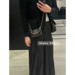 Chanel's new patent leather heartshaped chain  Crossbody small waste bag is hereSize: 12.5  9  3 Gift box packaging - Image 10