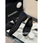 Chanel is super beautiful  rhinestone style   The 24A fashion series features handmade butterfly bow logo, thick heel, and Mary Jane single shoe for women. - Image 4