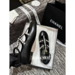 Chanel  2024p collection  Pearl Roman design round toe Mary Jane single shoe - Image 4