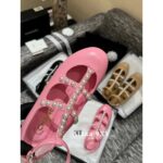 Chanel  2024p collection  Pearl Roman design round toe Mary Jane single shoe - Image 6