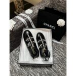 Chanel  2024p collection  Pearl Roman design round toe Mary Jane single shoe - Image 11
