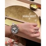 Audemars Pigurt "White Rich Beauty Little Sister's Mind Machine Accessory" Royal ap High end ladies' rhinestone wristwatch  Imported quartz movement gift box packaging - Image 5