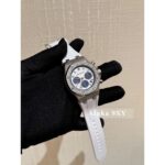 Audemars Pigurt "White Rich Beauty Little Sister's Mind Machine Accessory" Royal ap High end ladies' rhinestone wristwatch  Imported quartz movement gift box packaging - Image 16