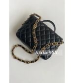 Chanel Retro Versatile and Timeless24A New Series Double Pocket Postman Bag  The unpopular series features a chain with a strong sense of design   Sheepskin - Image 13