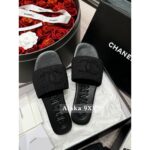 Chanel  24A fashion series early spring new itemwoven logo slippers for women Italian leather outsole candy color super summer - Image 8