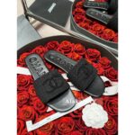Chanel  24A fashion series early spring new itemwoven logo slippers for women Italian leather outsole candy color super summer - Image 10