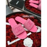 Chanel  24A fashion series early spring new itemwoven logo slippers for women Italian leather outsole candy color super summer - Image 12