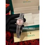 ROLEX "Ice Berry Powder" loved by all white rich and beautiful girls  R Women's Oyster Diary Watch  Fully Automatic Mechanical Movement 28 Size - Image 10