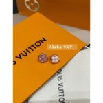 LOUIS VUITTON is extremely difficult to buy  High version diamond shaped circular clover four flower five flower bracelet/earring/white mother of pearl necklace 18K color four flower bracelet white/ Jewelry /four flower bracelet pink - Image 11