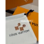 LOUIS VUITTON is extremely difficult to buy  High version diamond shaped circular clover four flower five flower bracelet/earring/white mother of pearl necklace 18K color four flower bracelet white/ Jewelry /four flower bracelet pink - Image 12