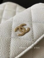 Chanel Mini Size is cuter ”  2024c show series handle chain design caviar small backpack   Original imported caviar cowhide fabric - Image 5
