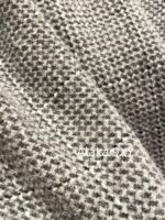 Chanel's highquality 24A highend handmade workshop series customized new models   100 imported wool bathrobe style coarse woolen woven coat with silk lining. - Image 7