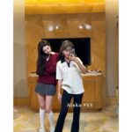 MIUMIU   American Retro Campus Dressing24 Autumn/Winter New High Quality Cashmere Fabric Embroidered Letter Logo Short Sleeve Tshirt/Vneck Knitted Tank Top Short Sleeve - Image 18