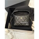 CHANEL   5c New Series/Detachable Chain   Caviar handle logo lunch box bag with multiple back methodsself retention - Image 4