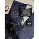 CHANEL   5c New Series/Detachable Chain   Caviar handle logo lunch box bag with multiple back methodsself retention - Image 5