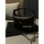 CHANEL   5c New Series/Detachable Chain   Caviar handle logo lunch box bag with multiple back methodsself retention - Image 9