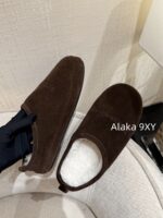 Balenciaga Super ComfortableRetained  24 Autumn/Winter New Collection BB Printed Letter Logo Imported Australian Wool Slippers. - Image 8