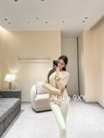 Fendi PremiumBaby Blue Color Match  2024 Early Autumn New Relief Jacquard FF Letter Logo Knitted Cardigan for Women. - Image 16