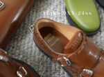 miumiu  British retro style  handcrafted classic and timeless Brock carved imported Oxford leather sneakers. - Image 19