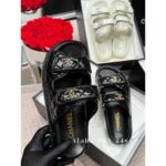 Chanel 24s Spring/Summer New Beach Velcro Slippers. - Image 5