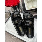 Chanel 24s Spring/Summer New Beach Velcro Slippers. - Image 8