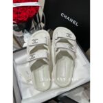Chanel 24s Spring/Summer New Beach Velcro Slippers. - Image 10
