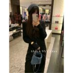 Chanel   24p Pack King is ComingHeavy Industry Imported Original Chang Enzyme Washed Cowboy Danning Ling Grid Mini Bag - Image 10
