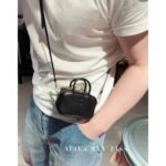 miumiu  Mini is too cute, isn't it? The 24ss summer new ultra small mini briefcase is here. Can be carried diagonally or by hand, made of original leather - Image 11
