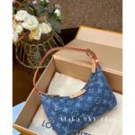 LOUIS VUITTON   2024 Summer New Heavy Industry Denim DenimPrinted Four Leaf Clover Mini Ingot Lunch Box Bag is Coming - Image 3
