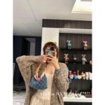LOUIS VUITTON   2024 Summer New Heavy Industry Denim DenimPrinted Four Leaf Clover Mini Ingot Lunch Box Bag is Coming - Image 6
