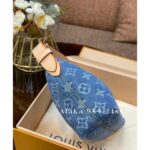 LOUIS VUITTON   2024 Summer New Heavy Industry Denim DenimPrinted Four Leaf Clover Mini Ingot Lunch Box Bag is Coming - Image 13