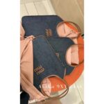 miumiu  Self retention Zhang Yuanying's 2024 SS fashion show collection ivy tote tote shopping bag is hereJapan limited edition canvas denim fabric - Image 6