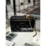 Chanel is super beautiful  unpopular yet not surprising  24A Summer New Series Color Enamel Adjustable Buckle Chain  Small box bag/small waste bag square - Image 6