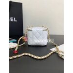 Chanel is super beautiful  unpopular yet not surprising  24A Summer New Series Color Enamel Adjustable Buckle Chain  Small box bag/small waste bag square - Image 12