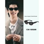 GM x MM6   Same style as Xu Guanghan   Handsome cat eye sunglasses   Sunglasses for sun protection and UV protection - Image 5