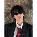 GM x MM6   Same style as Xu Guanghan   Handsome cat eye sunglasses   Sunglasses for sun protection and UV protection - Image 13