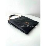 Yves Saint Laurent's own collection. Rose Park Choi Young Same Style24 Latest Pochon Series Sheepskin Metal Letter Shopping Bag/Garbage Bag Coming - Image 10