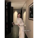 CHANEL dust bag packagingnew self kept model  2024N Coco neige Ski Series/Jacquard Letter Logo White Hairball Hoodie Heavy duty Hook Flower Cashmere/Silk Material Hoodie Sweater - Image 10