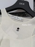 DIOR retained funds   Pure Desire Immortal Qi Fake Two Bottom Shirts "24D  Autumn and winter new collection 100 wool knitted sweater for women. Available in three colors - Image 9