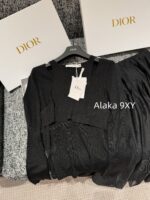 DIOR retained funds   Pure Desire Immortal Qi Fake Two Bottom Shirts "24D  Autumn and winter new collection 100 wool knitted sweater for women. Available in three colors - Image 14