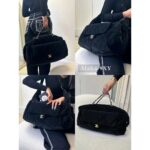CHANEL   2024N Coco neige Ski Series/Heavy Industry Silk Velvet Nylon Crossbody Hobo Shopping Bag/Leisure Bag Jennie Same Style - Image 14