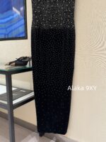Yves Saint Laurent "Annual Meeting C Dressing" Y  2024 Autumn/Winter New Collection  Socialite banquet, highend heavy worker, full of hot pressed diamond suspenders, long dress, velvet inlaid with diamonds, hip hugging dress - Image 21