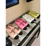 Chanel   The most beautiful pair of Mary Jane in 24C is hereThe candy color is so cute, made of lambskin fabric. Self retention funds - Image 12