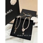 Chanel  24ss fashion show Jennie's same scheming accessory pearl necklace/full of luxurymultilayer chain stacking - Image 11