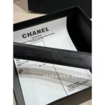 Chanel's "White Beauty Fashion Mind Accessories"   24ss New Series Heavy Industry Diamond Grid Chain Logo Genuine Leather Belt for Women - Image 7