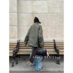 Yves Saint Laurent is a musthave for European and American supermodels traveling ” Liya Retro luggage bag/bowling briefcaseInvincible functionality with full leather calf leather - Image 8